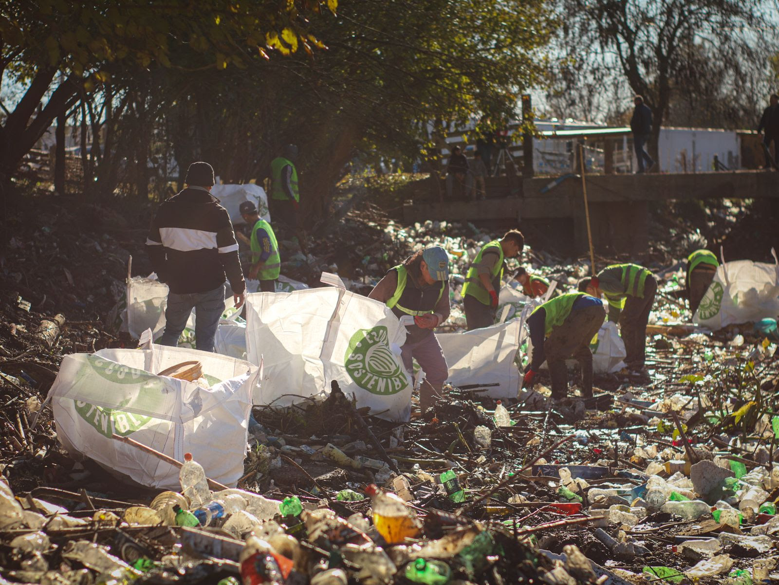 NOTICIAS ESCOBARRecuperación del Arroyo Pinazo: el Municipio retiró 110 mil kilos de basura 